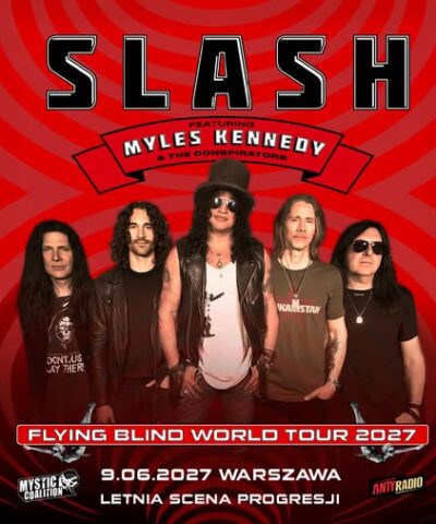 Slash wraca do Polski. Koncert w Warszawie w 2027 roku  Foto: 