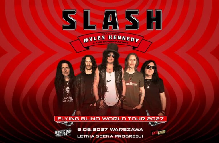 Slash wraca do Polski. Koncert w Warszawie w 2027 roku  Foto: 