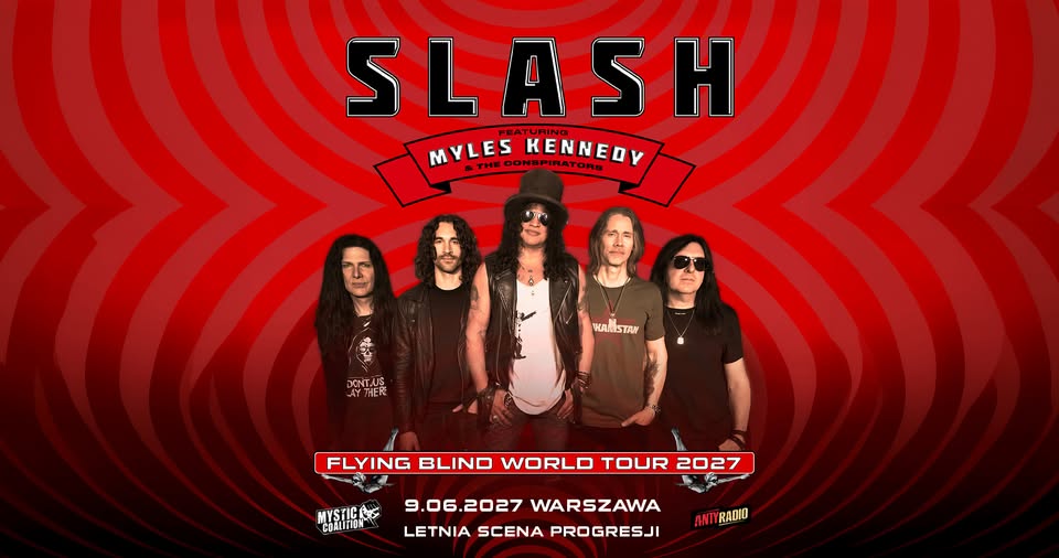 Slash wraca do Polski. Koncert w Warszawie w 2027 roku  Foto: 